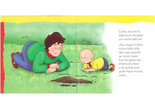 Caillou aprende a ser mayor
