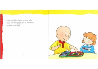 Caillou aprende a ser mayor