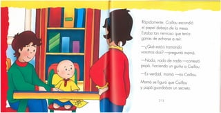 Caillou Envia una carta
