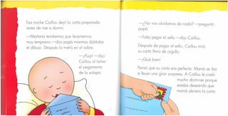 Caillou Envia una carta