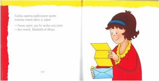 Caillou Envia una carta