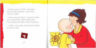 Caillou Envia una carta