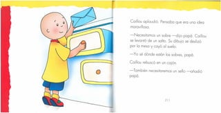Caillou Envia una carta