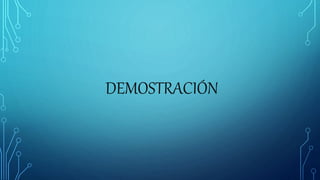 DEMOSTRACIÓN
 