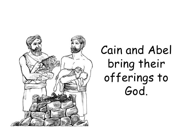cain and abel offering coloring pages - photo #48