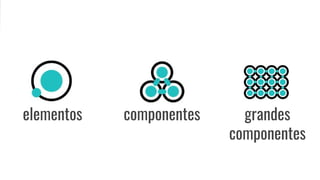 elementos componentes grandes
componentes
 