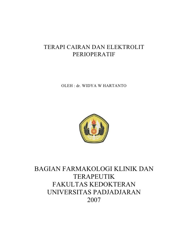 Cairan dan elektrolit perioperatif2 slideshare