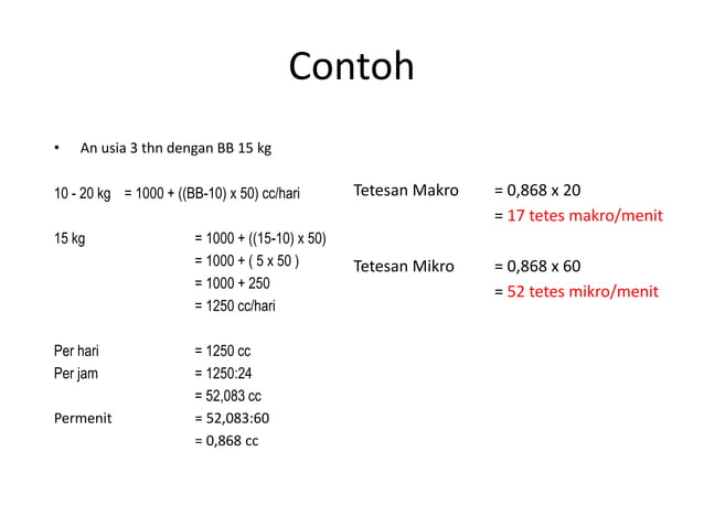 Cairan infuse | PPT | Free Download