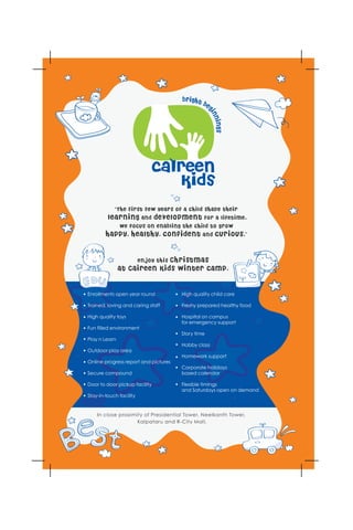 Caireen flyer back