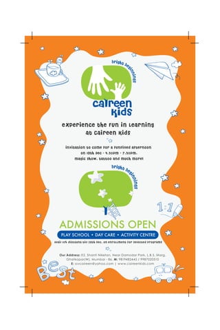 Caireen flyer front