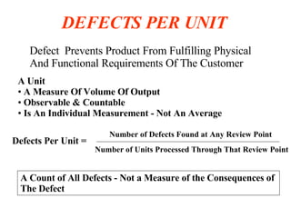 Cairo 01 Six Sigma Measure | PPT