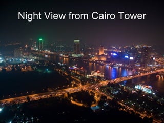 Night View from Cairo Tower
 