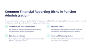 Internal Control Over Financial Reporting ICFR and Compliance Assurance ...