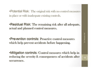 A simplified guide to Risk Assessment in Occupational Health & Safety | PDF