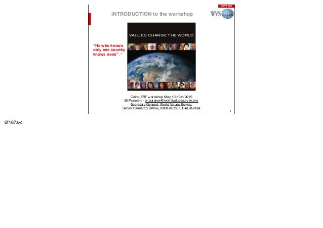 Training Workshop On Measurements And Analysis Of Opinion - 