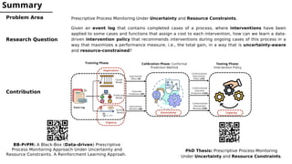 Prescriptive Process Monitoring Under Uncertainty and Resource ...