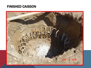 FINISHED CAISSON
 