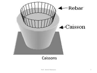 Caissons_Advanced Construction Technology (Semester-6), Civil ...