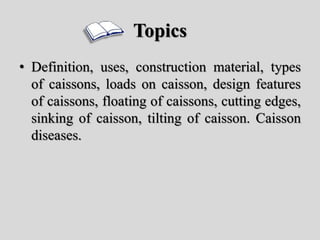 caisson definition