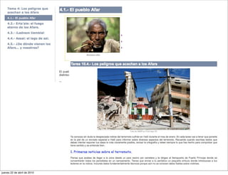 jueves 22 de abril de 2010
 