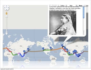 jueves 22 de abril de 2010
 