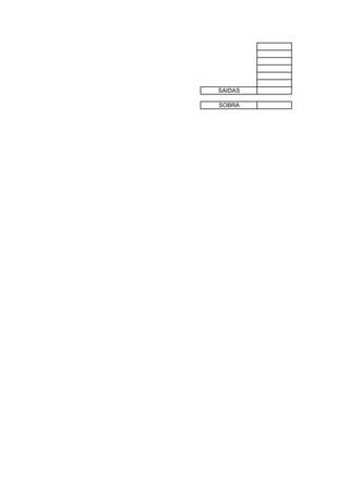 SAIDAS

SOBRA
 