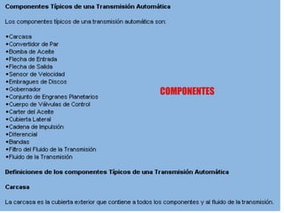 COMPONENTES
 