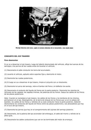 Caja de cambios o de velocidades