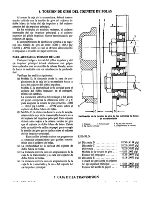 Caja de cambios o de velocidades