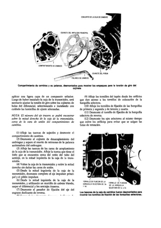 Caja de cambios o de velocidades