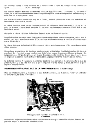 Caja de cambios o de velocidades