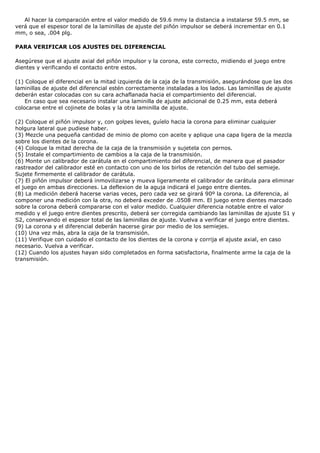 Caja de cambios o de velocidades