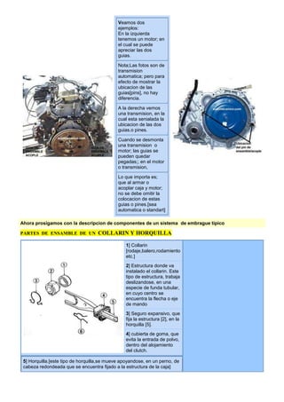 Caja de cambios o de velocidades