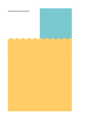 optimiza tiempos de transporte
 
