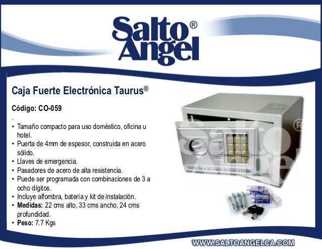 caja fuerte de hotel