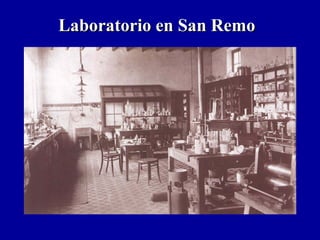 Laboratorio en San RemoLaboratorio en San Remo
 