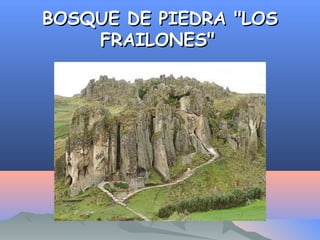 BOSQUE DE PIEDRA "LOSBOSQUE DE PIEDRA "LOS
FRAILONES"FRAILONES"
 