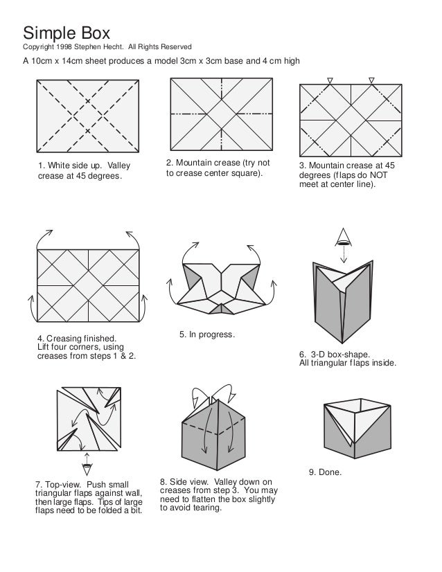 Caja Origami