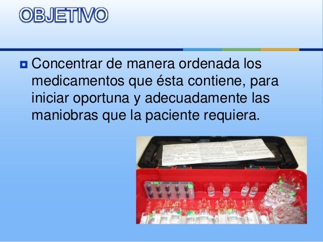 Caja roja obstetrica Caja roja obstetrica