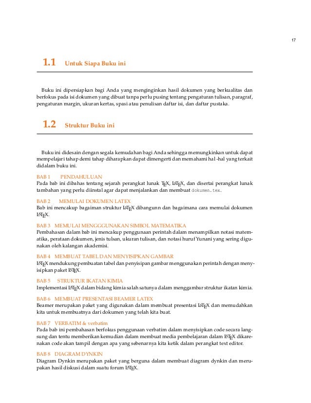 Membuat Dokumen LaTeX Edisi ke - 33