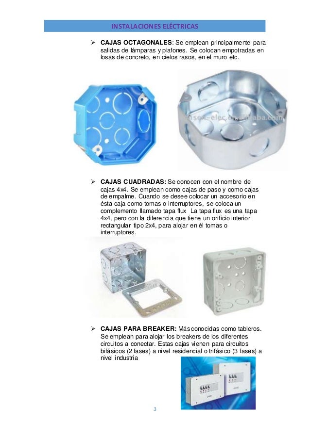 Cajas de luz y buzones