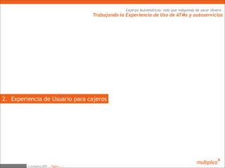 Cajeros Automáticos (Malisa Gutierrez)