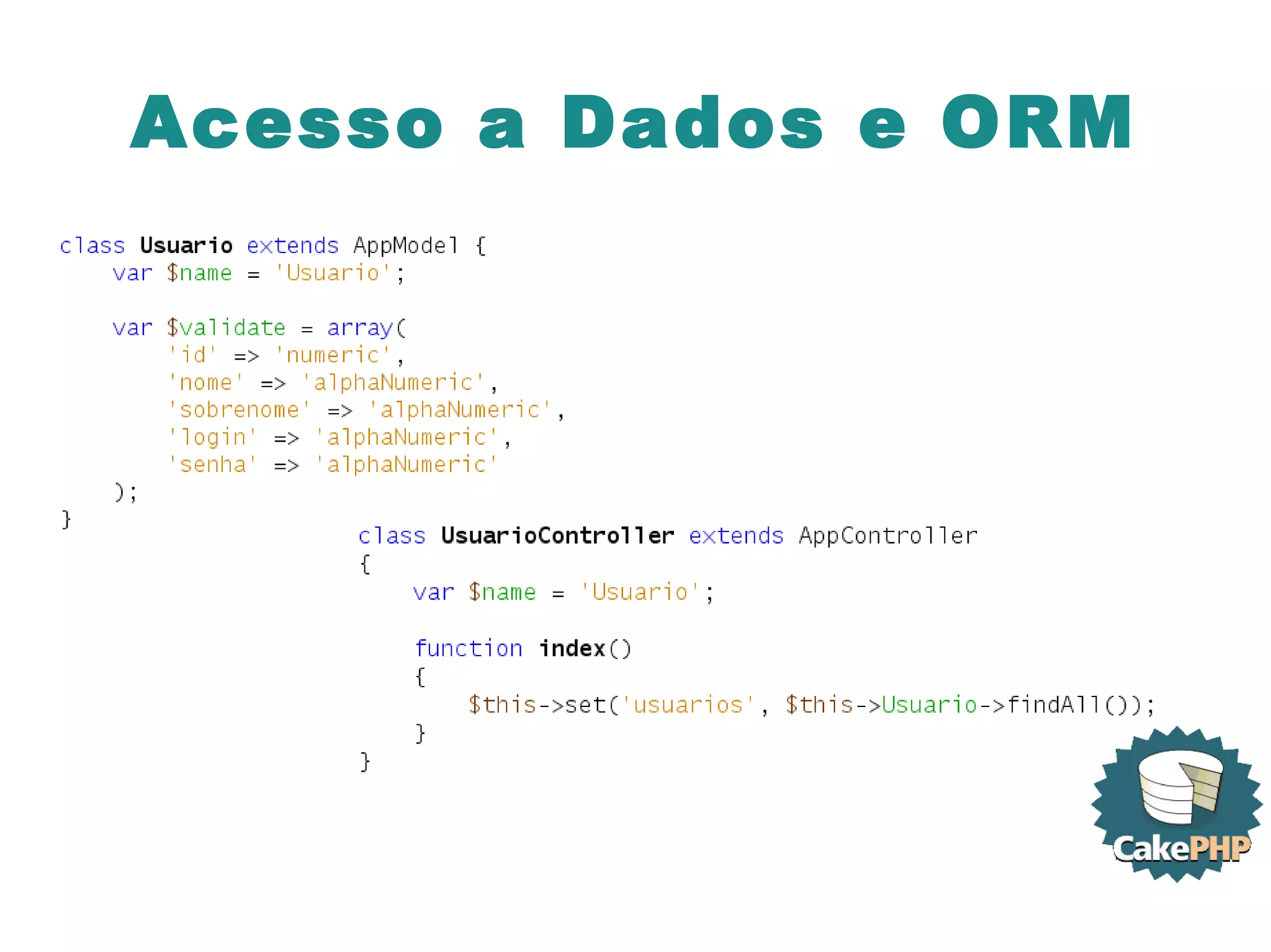 Acesso a Dados e ORM 