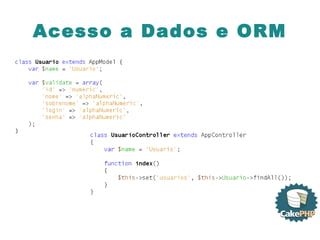 Acesso a Dados e ORM 