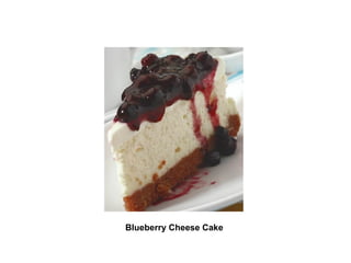 Blueberry Cheese Cake   