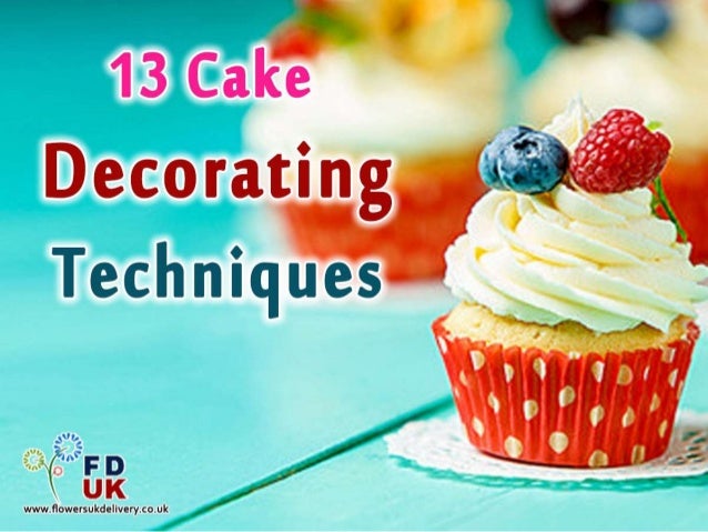 Simple Cake Decorating Techniques