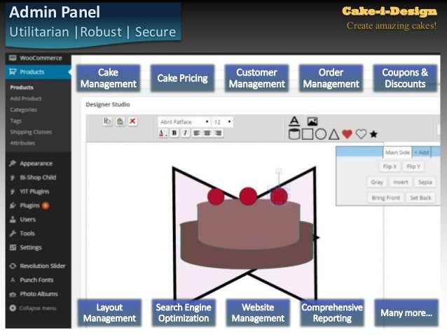 Cake-i-Design (Online Cake Designing Tool)
