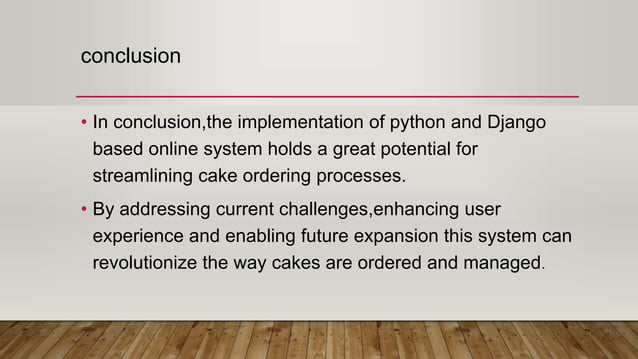 cake ordering system using python and django.ppt