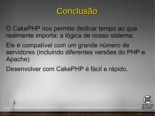 Componentes para envio de Email, tratamento de requisições e vários outros; 