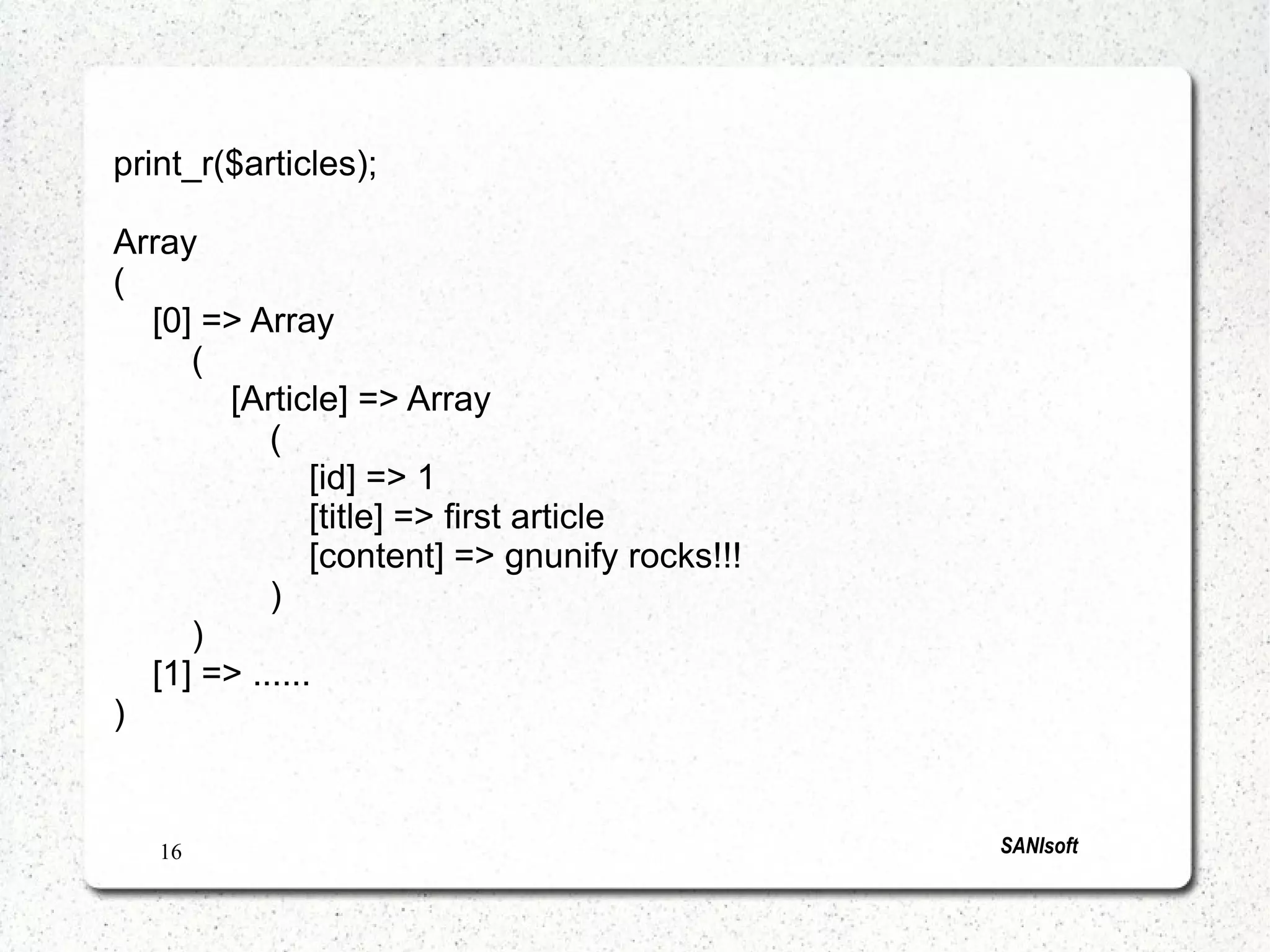 Convention over Configuration 